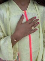 ⁦Roro rose bangle & ring⁩ - الصورة ⁦3⁩