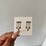⁦Drops earring⁩ - الصورة ⁦2⁩