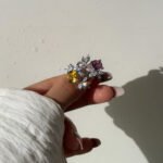 ⁦خاتم بحجر اصفر 💛⁩ - الصورة ⁦4⁩