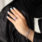 Silver zircon bracelet - Image 3