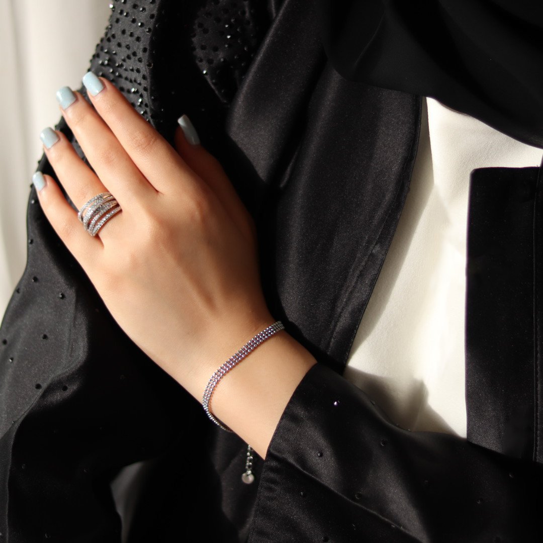 IMG_9830 Silver belt bracelet - Image 1