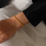 ⁦gold belt bracelet⁩ - الصورة ⁦3⁩